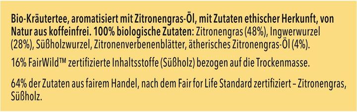 Produktbild Pukka Zitronengras & Ingwer (36 g)