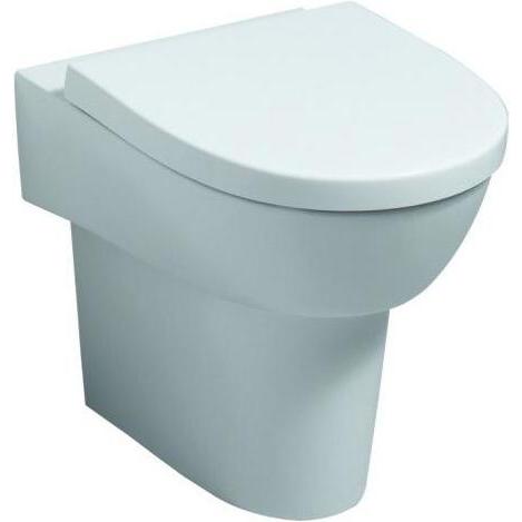 Geberit, WC Deckel, WC-Sitz FLOW Scharniere Edelstahl weiss