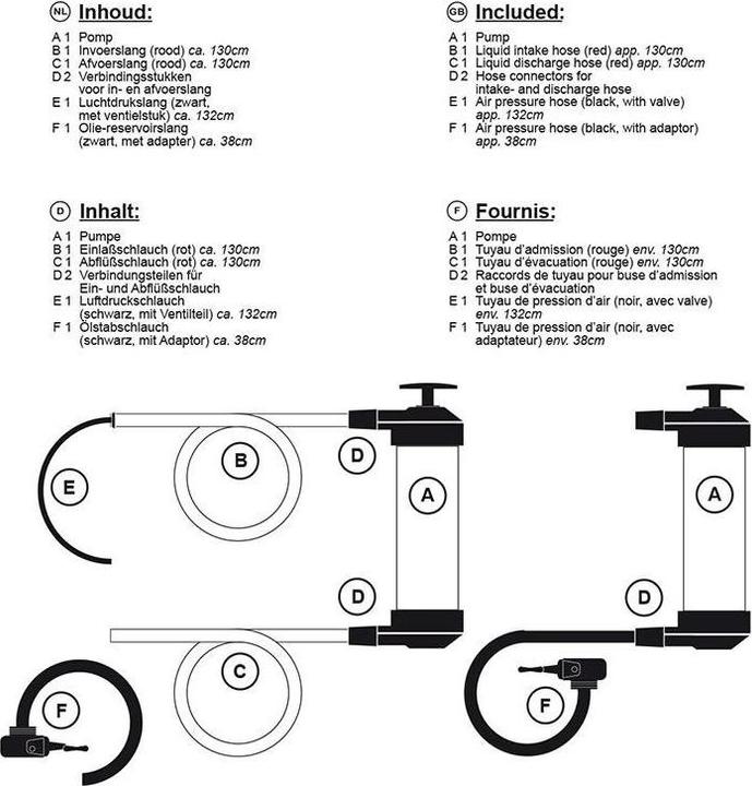 Produktbild ProPlus Luft- und Hebepumpe 2 in 1