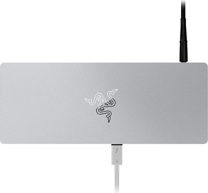 Produktbild Razer Thunderbolt 4 Dock Mercury Edition (Thunderbolt, 9 Ports)