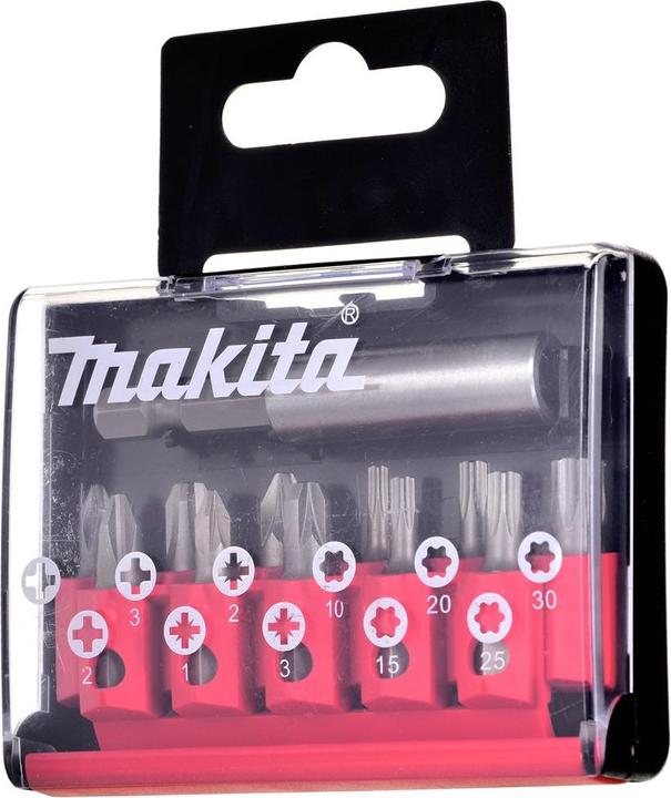 Actual product image Makita 12-piece screwdriver set