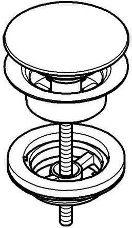 Produktbild Grohe Ablaufgarnitur supersteel