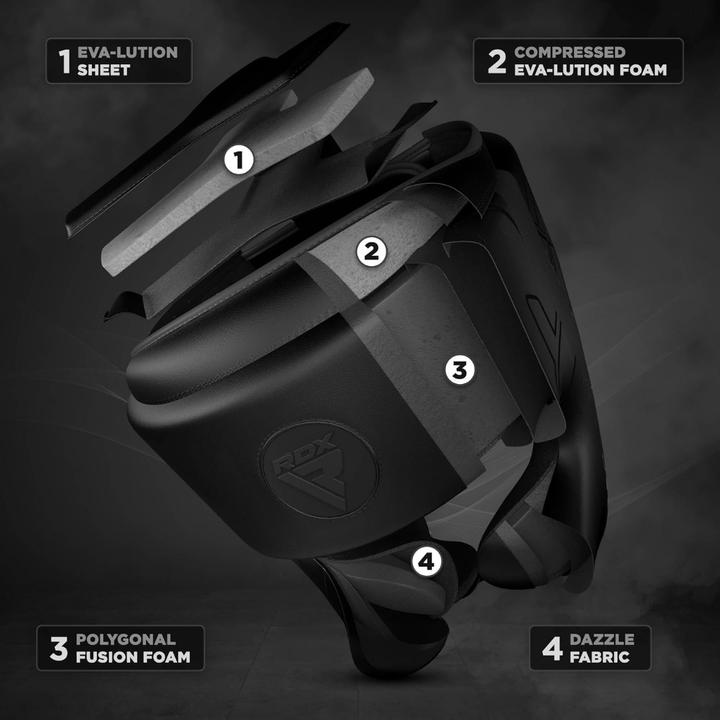 Image du produit Rdx F6 KARA Casque De Boxe (S)