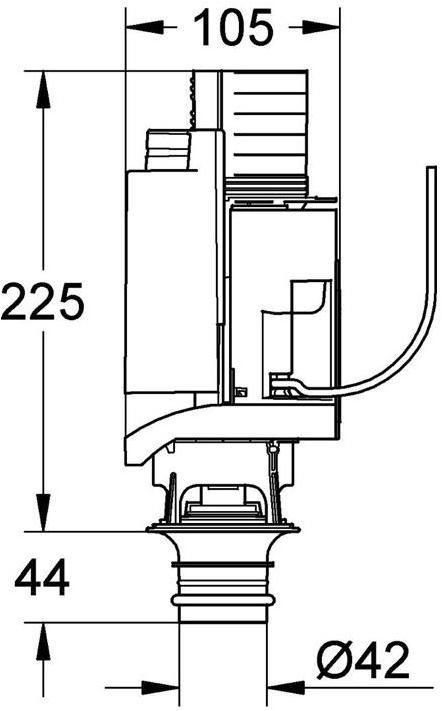 Produktbild Grohe Ablaufventil AV1 komplett