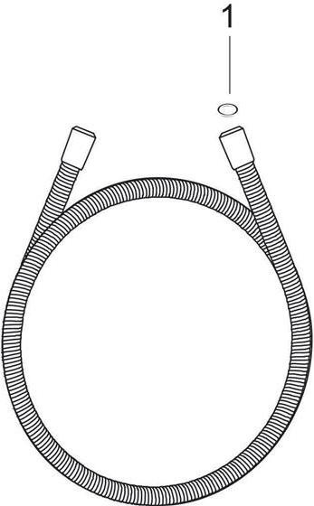Immagine prodotto hansgrohe HG tubo doccia in metallo SENSOFLEX 2000mm cromo (200 cm)