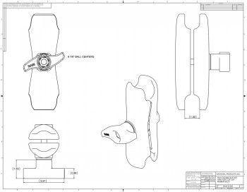 Produktbild RAM Mounts Socket Arm: Unpkd Ram