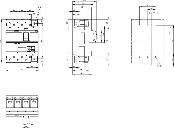 Actual product image Siemens 3VA2463-7JP42-0AA0