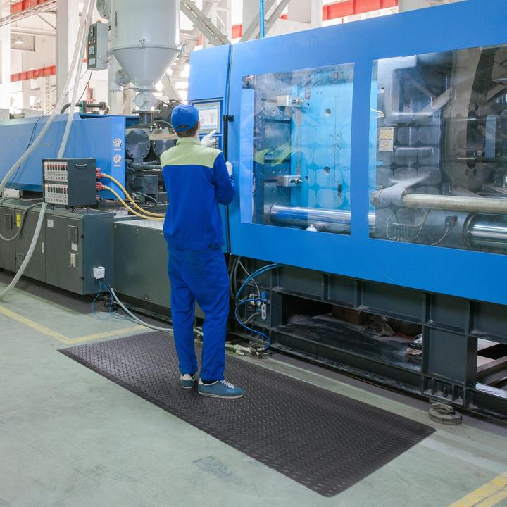 Produktbild ETM AntiErmüdungsmatteHeavyDuty Diamond, Schwarz, 90 x 150 cm (90 x 150 cm)