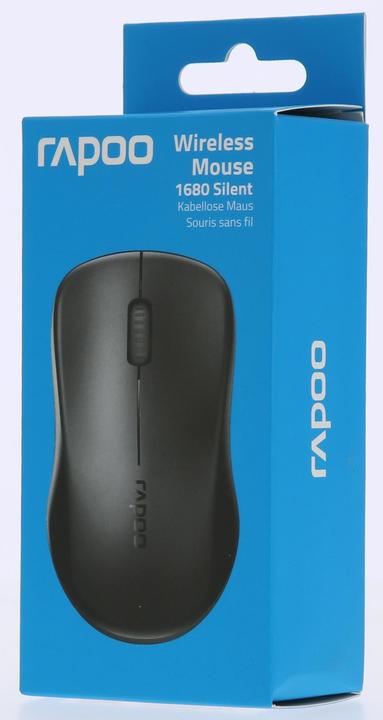 Produktbild Rapoo 1680 WL MOUSE BLACK (Kabellos)