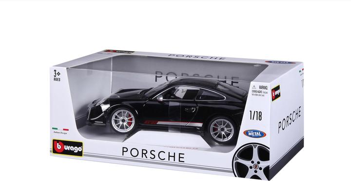 Produktbild Bburago Porsche 911 GT3 RS 4.0 Schwarz 1:18