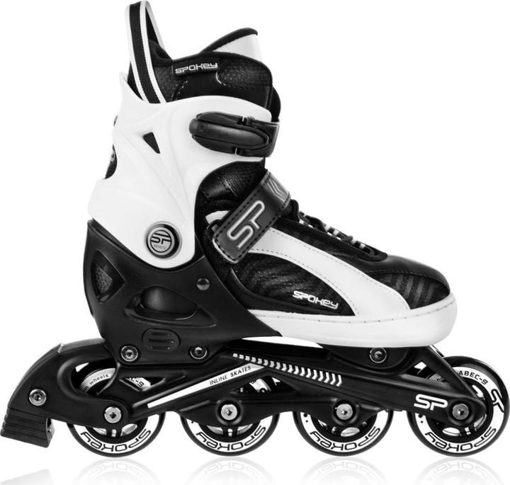 Spokey Schlittschuhe Ori Jr, schwarz-weiss - 33-36 (33, 34, 35, 36)