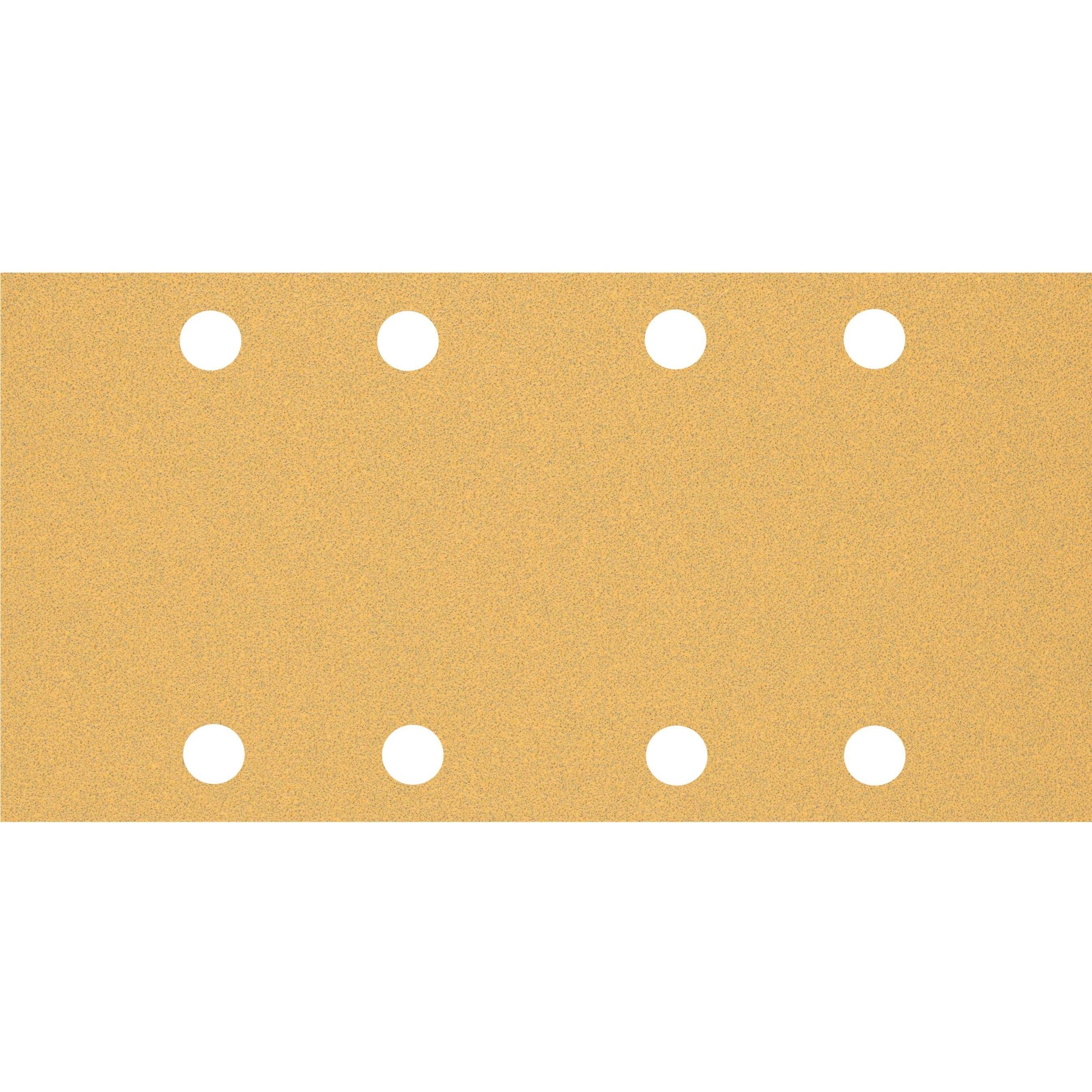 Bosch Professional Zubehör, Schleifmittel, EXPERT C470 Schleifpapier mit 8 Löchern für Schwingschleifer, 93 x 186 mm, G ...