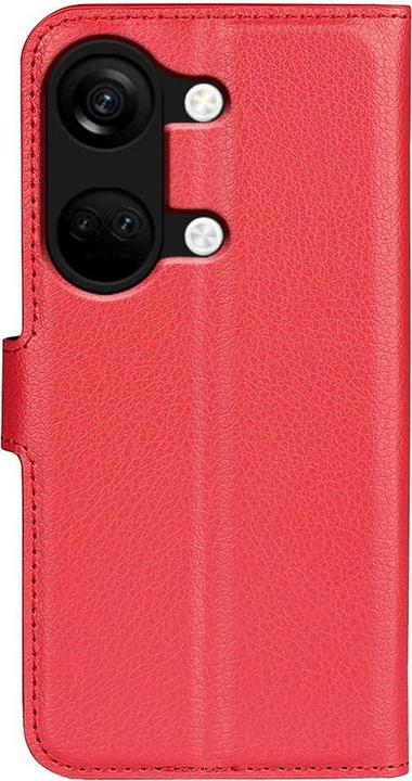 Image du produit Cover-Discount OnePlus Nord 3 - Étui en cuir rouge (OnePlus Nord 3)