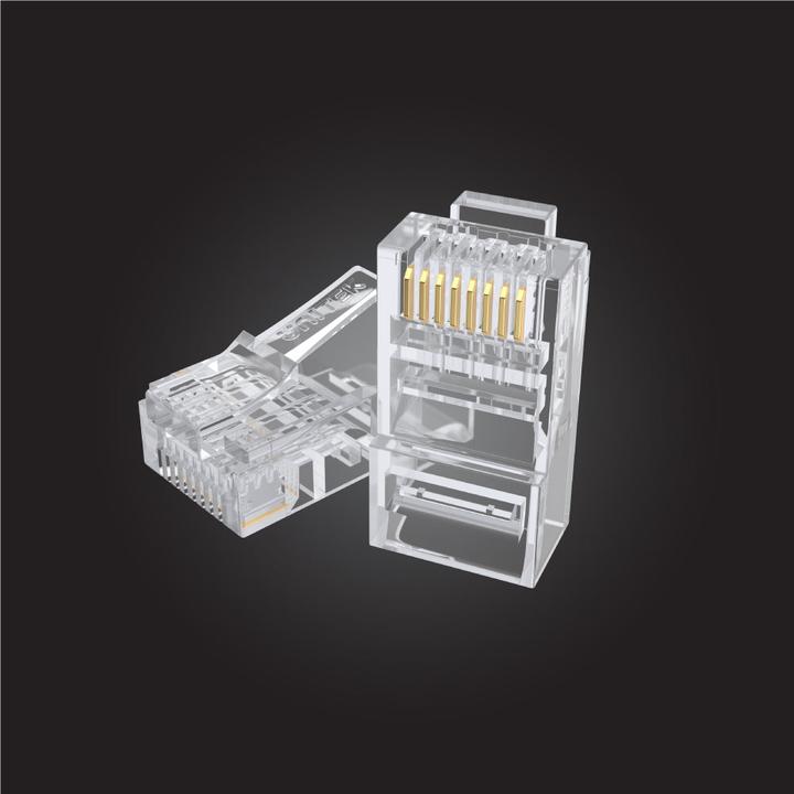 Produktbild Unitek modular plug RJ45 Cat.6 100 pcs (Y-OT19TP) (Netzwerkkabel)