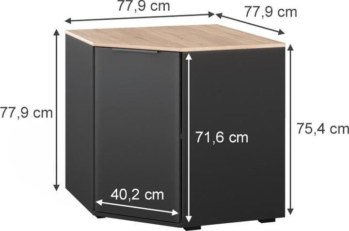 Image du produit Vicco Betti (78 x 78 x 78 cm)