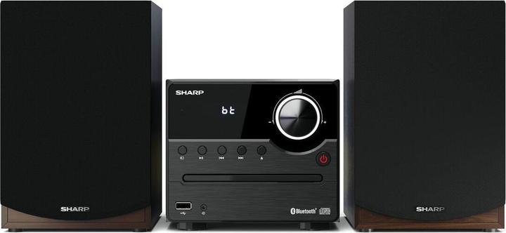 Productafbeelding Sharp XL-B512(BR) Home Stereo Systeem Home Audio Microsysteem (Bluetooth, CD Speler, 2x 22 W)