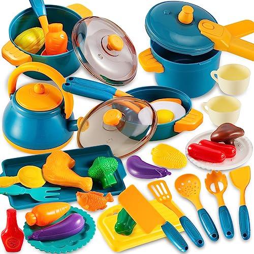 Activity Board Accessoires de cuisine pour enfants Vaisselle Play Kitchen Jouets pour enfants Accessoires de