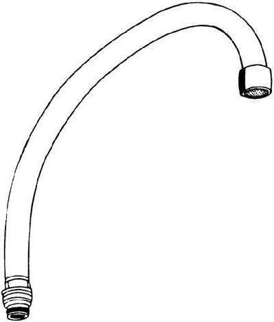 Produktbild Grohe HU-Auslauf COSTA Ausldg 185mm 5 Stück chr