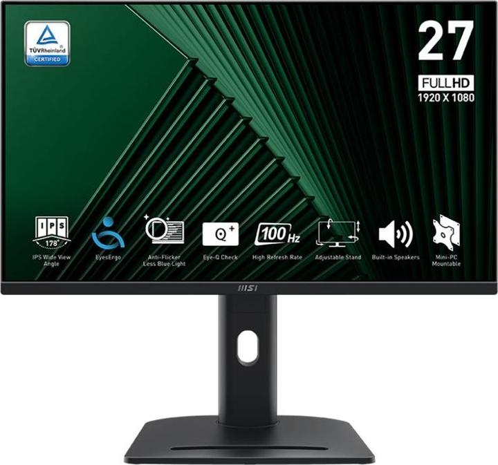Image du produit MSI PRO MP275PGDE E14 68,8cm (27") (1920 x 1080 pixels, 27")