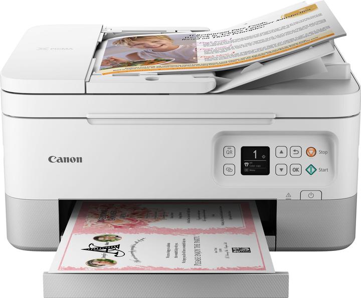 Produktbild Canon PIXMA TS7451a weiss (Tintenpatrone, Farbe)