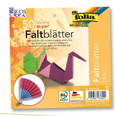 Produktbild Folia Faltblätter Duo (80 g/m², 50 x)