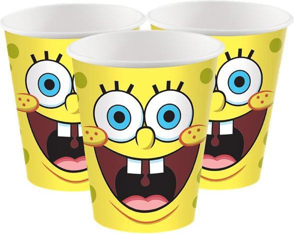 Produktbild Amscan SpongeBob-Geburtstagsbecher (6x)