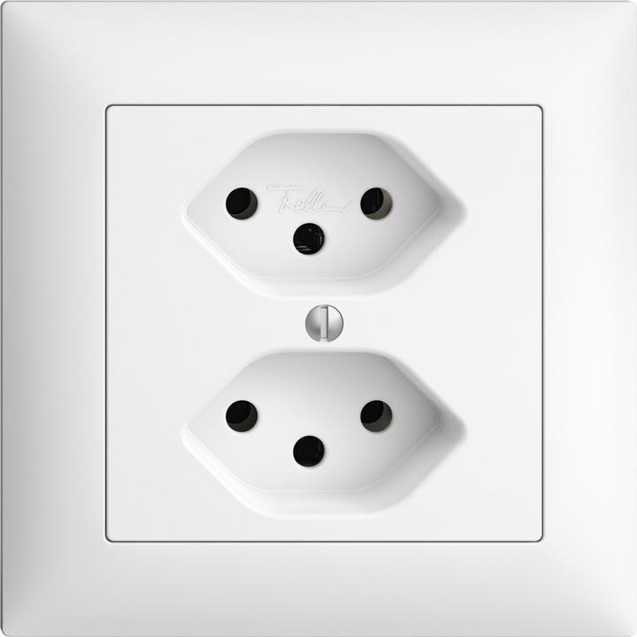 Feller Double socket