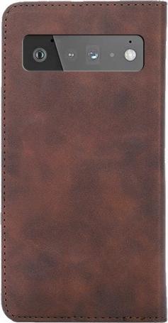 Actual product image Cover-Discount Google Pixel 6 Pro - Vintage Flip Case Cover brown (Google Pixel 6 Pro)