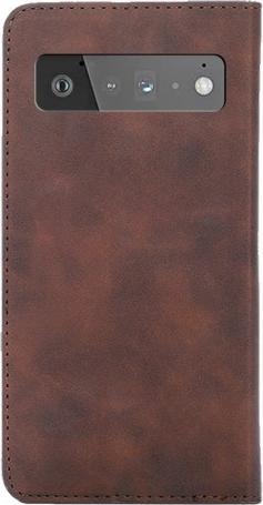 Produktbild Cover-Discount Google Pixel 6 Pro - Vintage Flip Case Hülle braun (Google Pixel 6 Pro)