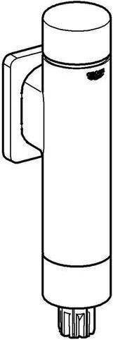 Immagine prodotto Grohe Valvola di risciacquo RONDO A.S. per WC da 3/4 di pollice con chiusura integrata cromata