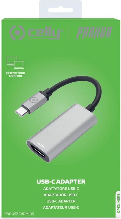 Produktbild Celly ProUsbcHdmi (USB Typ C, HDMI (Typ A))