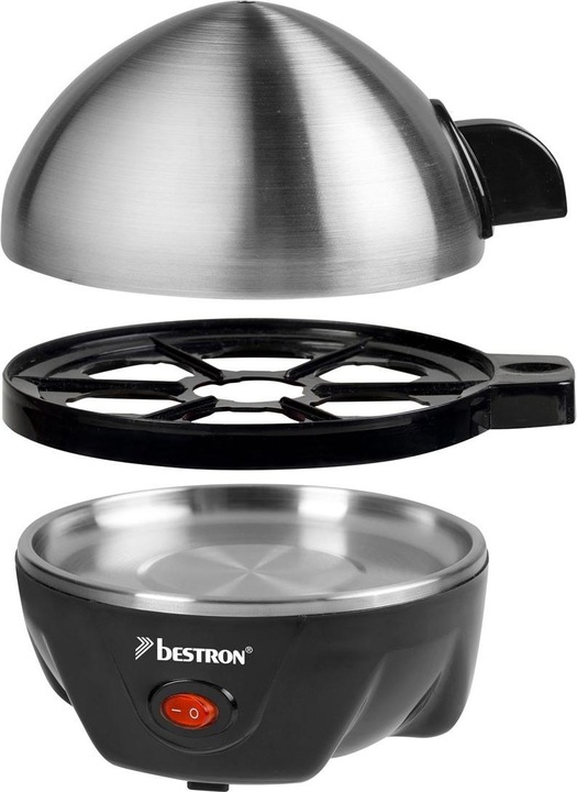Actual product image Bestron AEC700 Egg boiler 7 eggs, stainless steel
