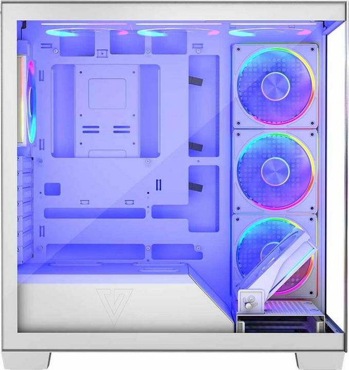 Image du produit Modecom Computergehäuse VOLCANO STELLAR ARGB MIDI 5F (ATX, mATX, Mini-ITX)