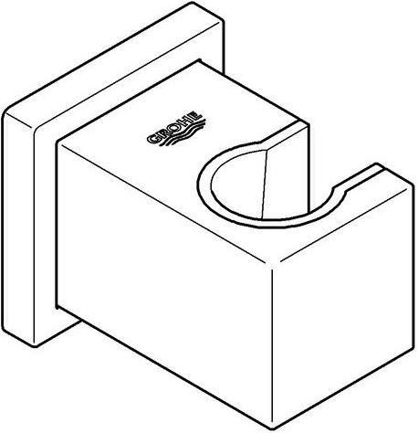 Produktbild Grohe Handbrausehalter EUPHORIA CUBE nicht verstellbar chrom