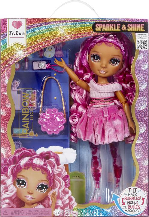 Produktbild MGA Rainbow High Sparkle & Shine Puppe Rosa