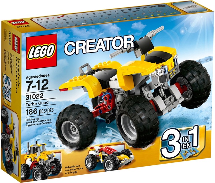Produktbild LEGO Creator Turbo Quad (31022)
