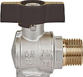Actual product image Grameta A/S Mercury 3/4 vinkel kugle - valve Mf.np T-Greb