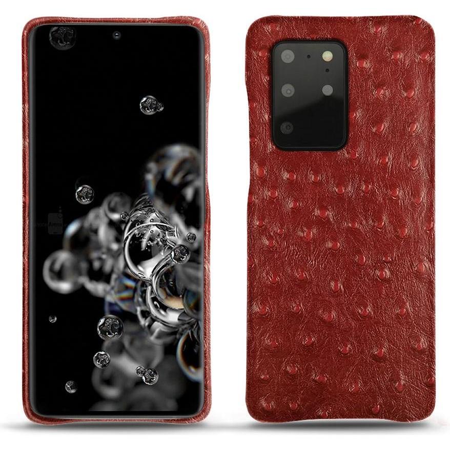 Noreve Lederschutzhülle (Samsung Galaxy S20+ 5G), Smartphone Hülle, Rot