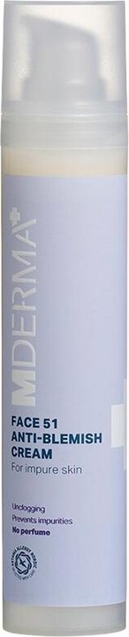 Produktbild MDerma DermaKnowlogy FACE 51 Anti-blemish cream 50 ml Feuchtigkeitsgesichtscreme Frauen Creme (50 ml, Tagescreme)
