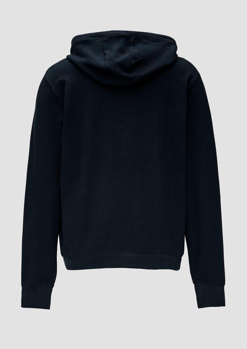 Produktbild s.Oliver Sweatshirt Jacke Weiche Sweatshirt-Jacke mit Kapuze (L)