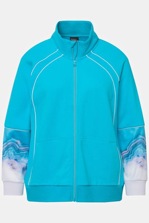 Actual product image Ulla Popken Marble Detail Sweatshirt (50)