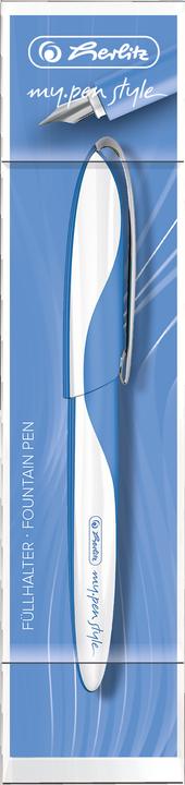 Actual product image Herlitz MY.PEN STYLE - Fountain pen (Blue, 1 x)