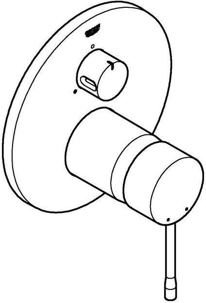 Immagine prodotto Grohe Miscelatore monocomando ESSENCE FMS per Rapido SmartBox (35600) cromo