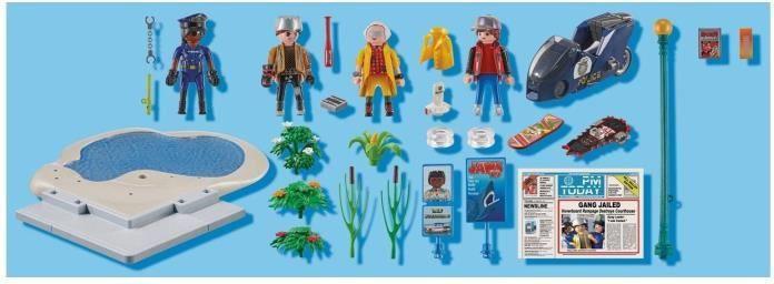 Immagine prodotto Playmobil Ritorno al Futuro Parte II Inseguimento con Hoverboard (70634, Playmobil Ritorno al futuro)