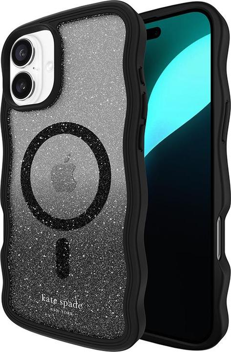 Kate Spade Wavy MagSafe - iPhone 16 Plus case (dark) (Apple iPhone 16 Plus)