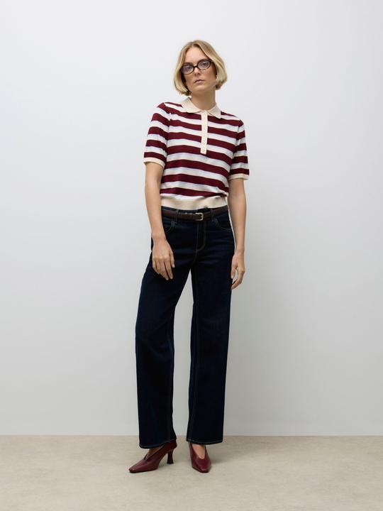 Actual product image Vero Moda AWSIKITA Gestricktes Poloshirt Polo (XS)