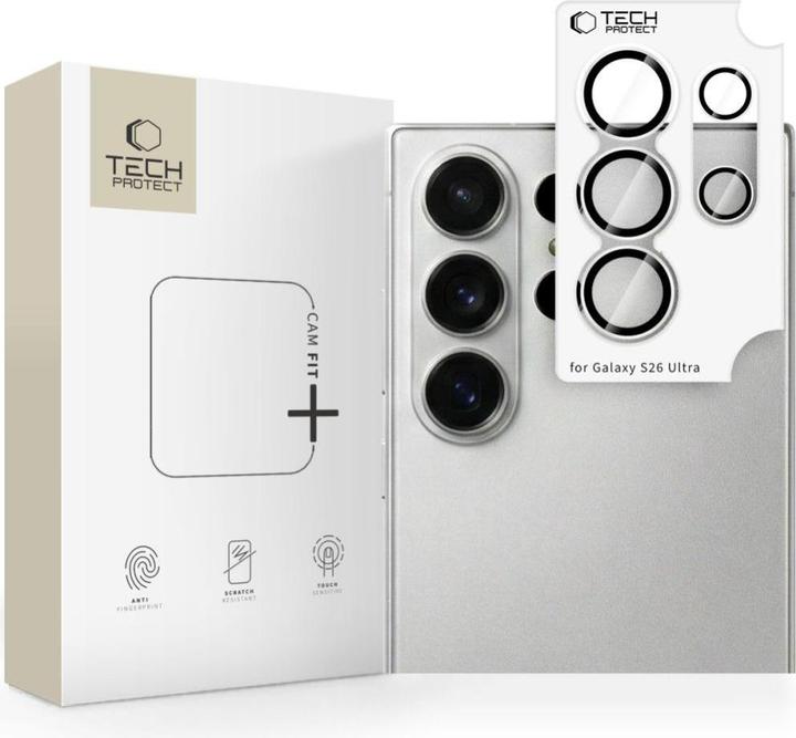 Tech-Protect Camring Fit+ Galaxy S26 Ultra Klar Kameraabdeckung (Samsung Galaxy S26 Ultra)
