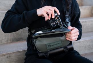 Actual product image Wandrd ROGUE Sling, Sedona Orange, 3 Liter (Camera shoulder bag, 3 l)