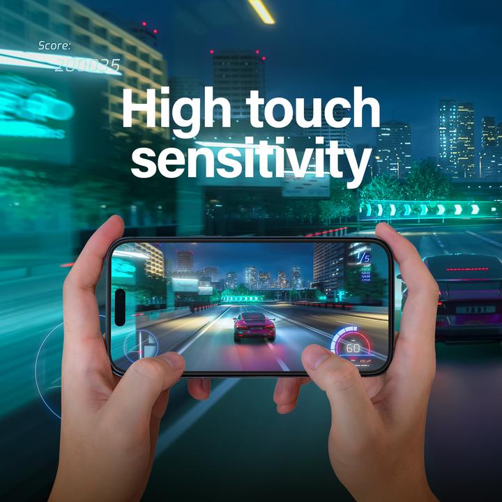 Actual product image PanzerGlass Gaming UWF (1 pcs., Apple iPhone 15, Apple iPhone 16)