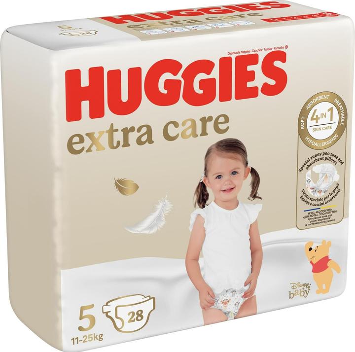 Actual product image Huggies Extra Care (Size 5, Half month box, 28 pcs.)